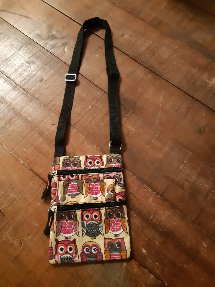 Owl Print crossbody / shoulder bag image indicator(5)