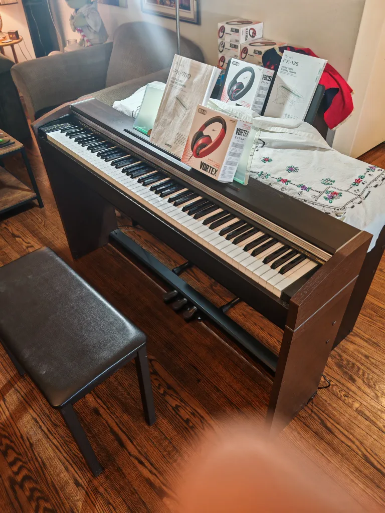 Casio Privia PX-700, 88 weighted keys piano thumbnail
