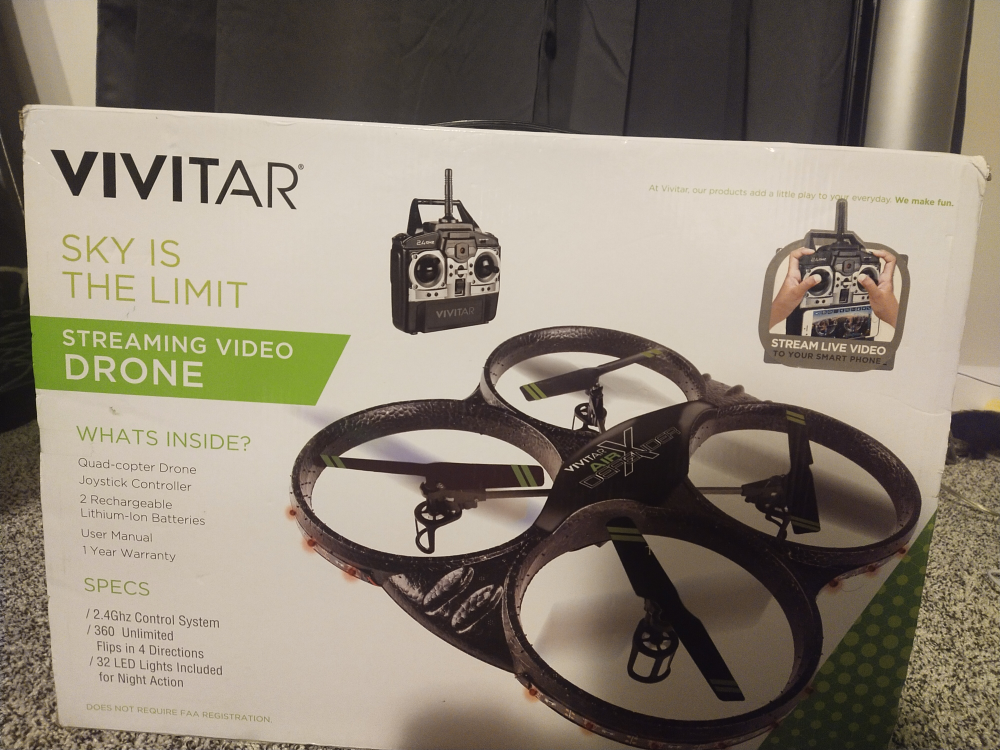 Vivitar Sky is the Limit Streaming Video Drone - photo 2