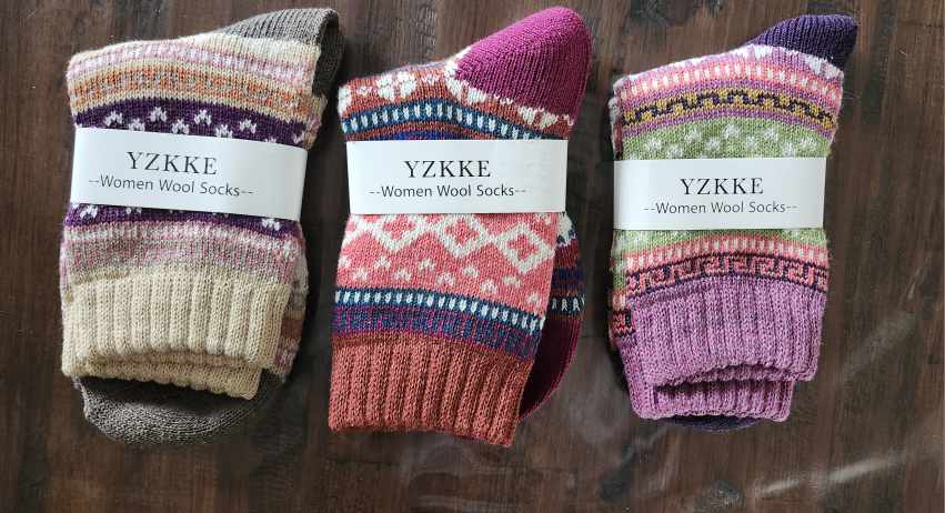 Women's Wool Socks - Size 7-10