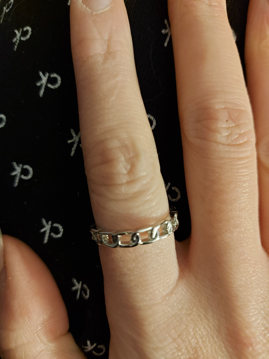 Silver Chain Ring