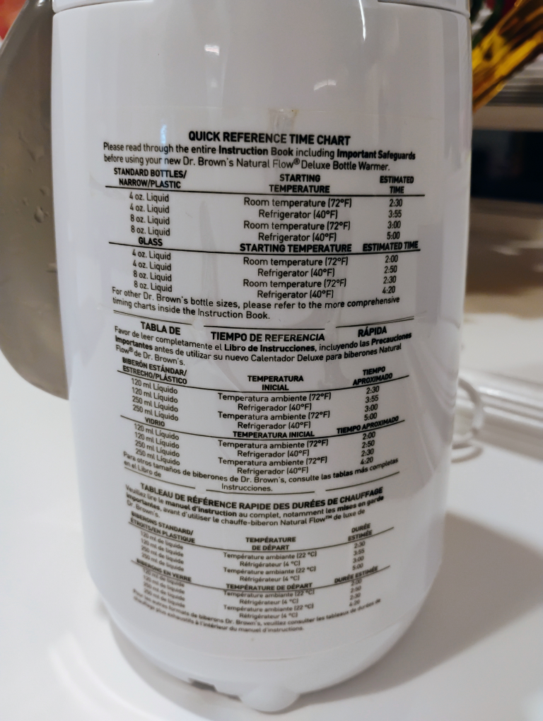 Dr Brown's bottle warmer - photo 3