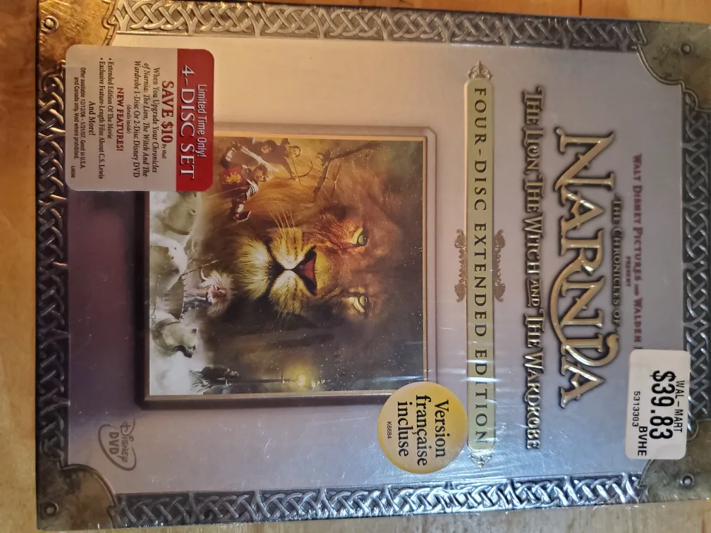 The Chronicles of Narnia DVD (4 Disc set) image indicator(2)