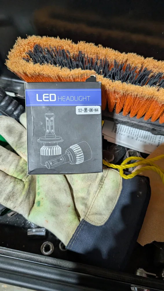 💚👀-WWOOWW- LED Headlight Bulbs H4 FCFS image indicator(9)