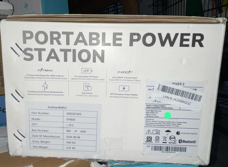 EcoFlow RIVER 2 Portable Power Station - Brand New in Box