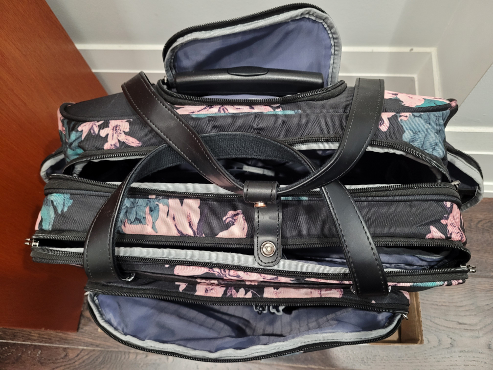 Rolling Laptop Bag, 15.6" with wheels - photo 3
