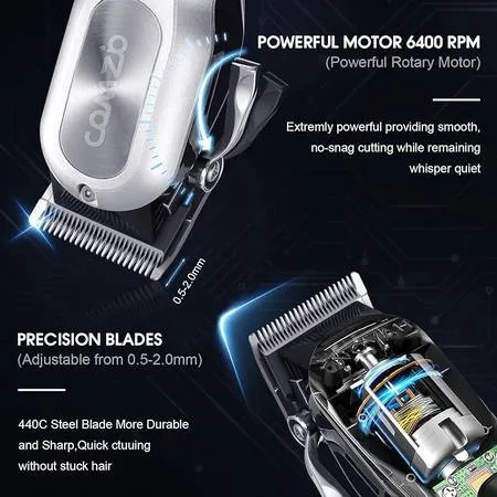 COMZIO Cordless Electric Hair Clippers for Men (Brand New) image indicator(10)