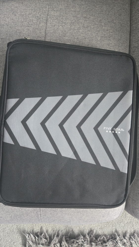 Five Star Zipper Binder Portfolio