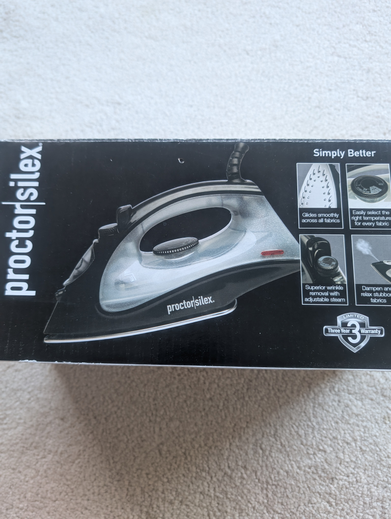 Proctor Silex Iron - New in Box