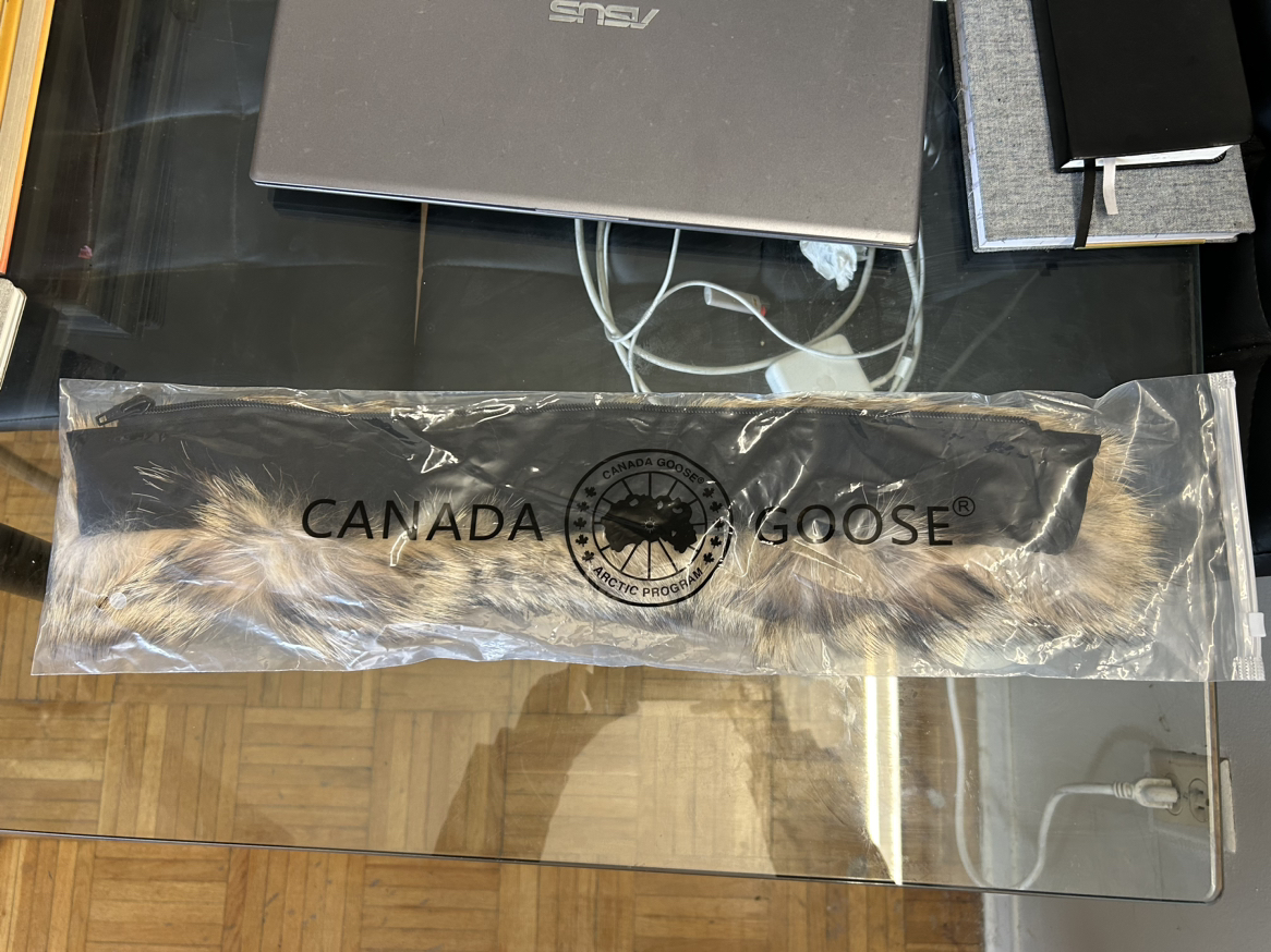 Canada Goose Hood Fur Authentic