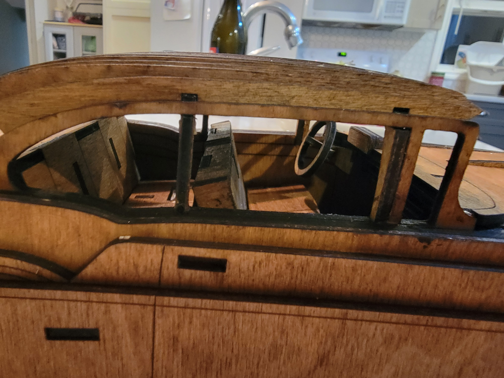 Chevrolet 1957 Classic Wooden Model Car Kit - photo 2