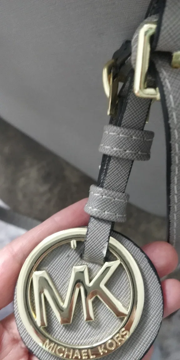 Michael Kors Grey Tote Bag image indicator(3)