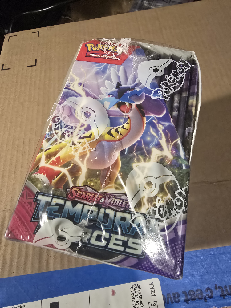 Pokemon Scarlet & Violet Temporal Forces Booster Box