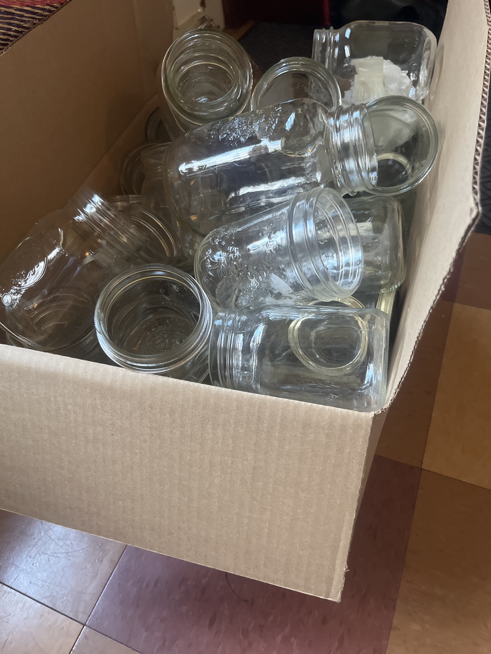 Bulk Lot of Glass Jars & Containers