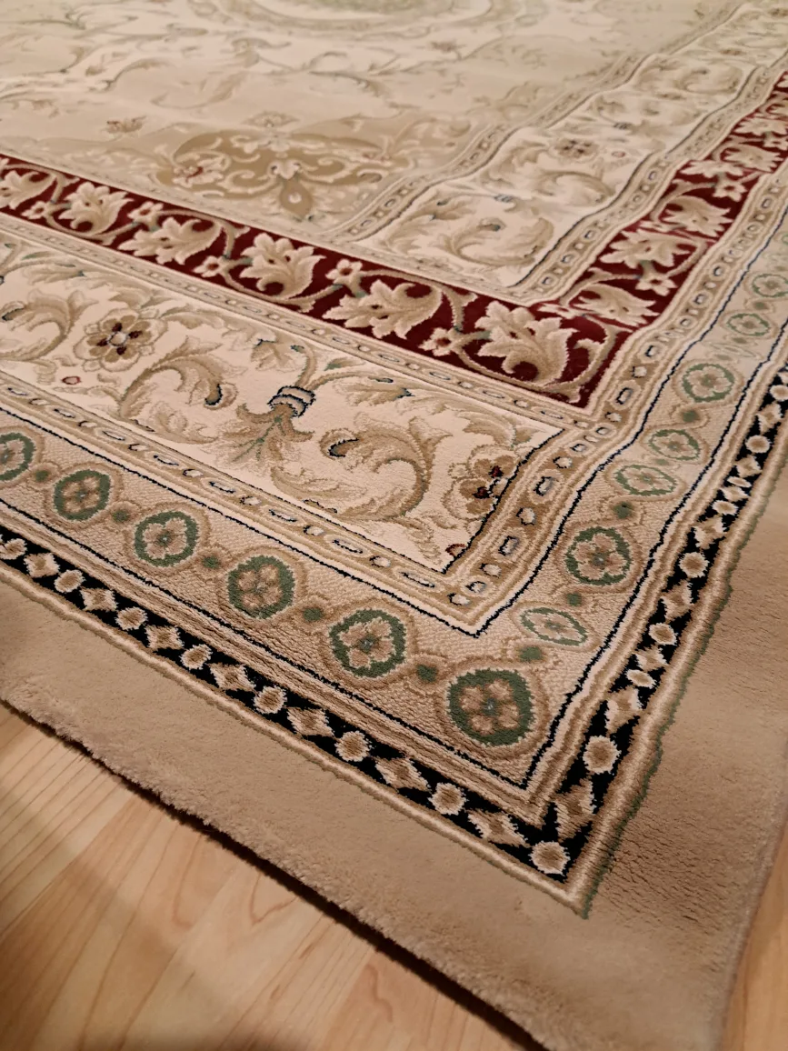 Elegant Large Size Area Rug Made in Belgium image indicator(4)