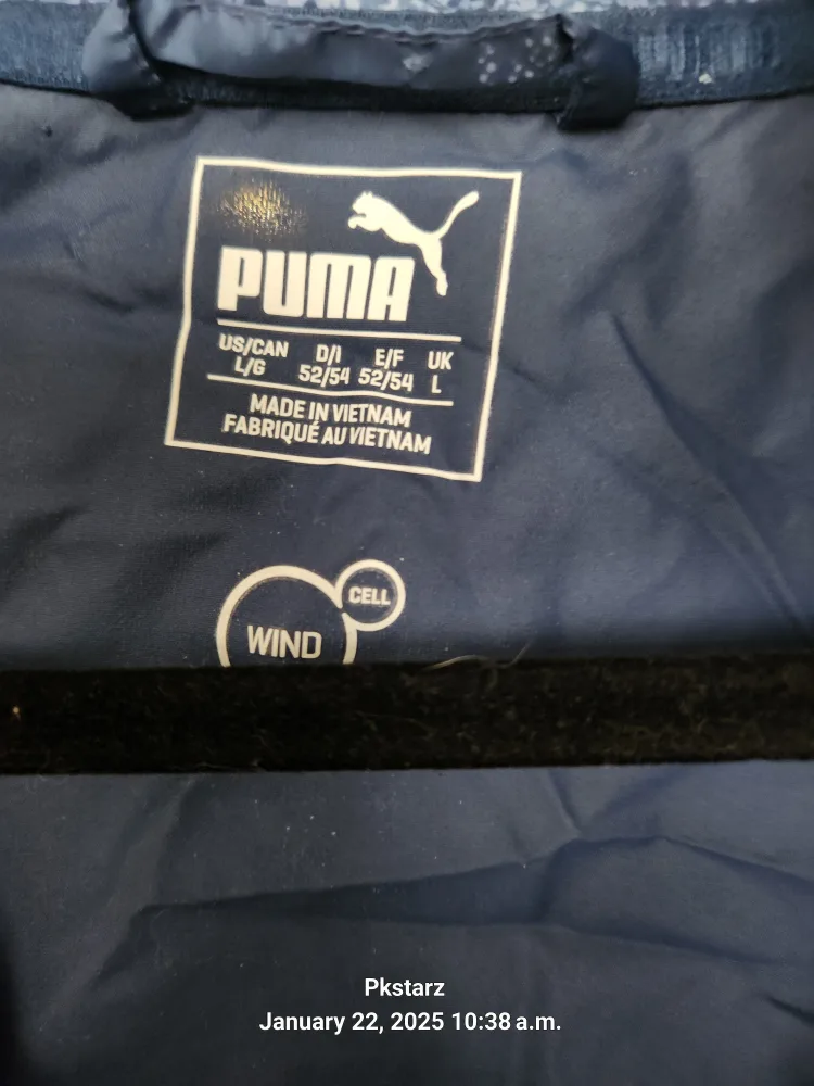 Puma WindCELL Men's Jacket - Size Large image indicator(3)