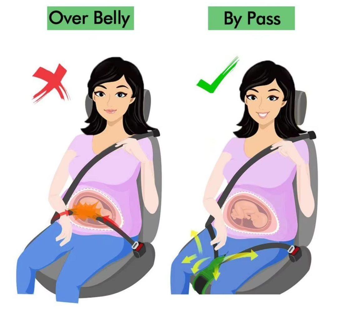 Pregnant Belly Seat Belt Adjuster - Safe and Easy Installation - photo 3