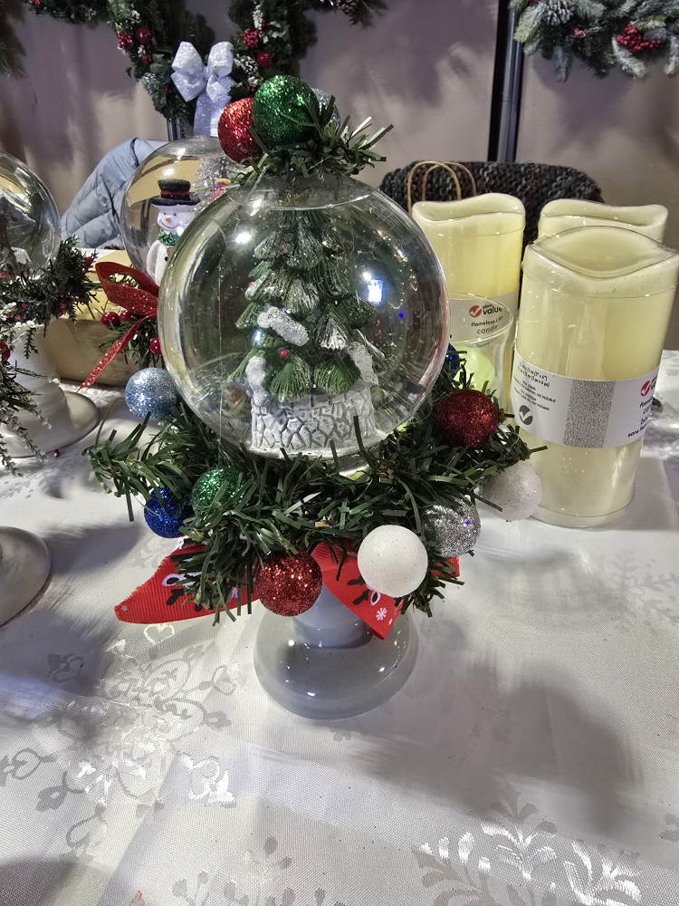 Set of 5 Christmas Snow Globes - photo 2