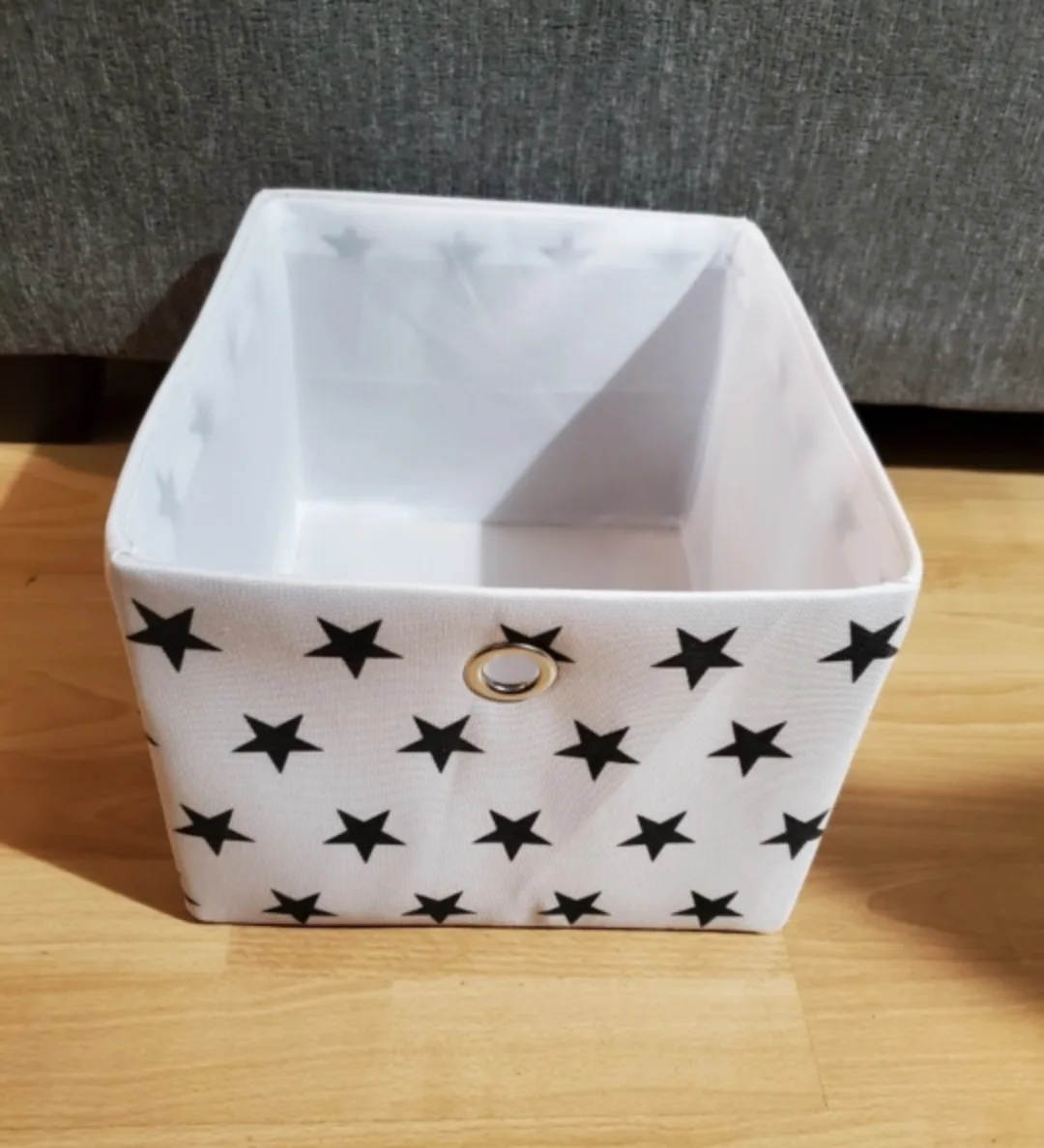 Fabric Storage Bin with Star Pattern image indicator(3)