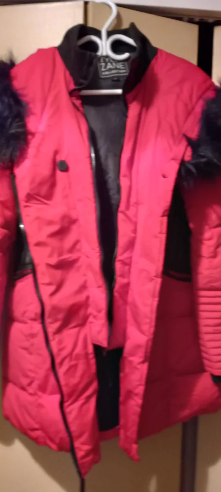 Red&black  Winter Jacket image indicator(3)