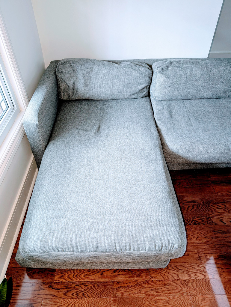 Grey L-Shape Sectional Sofa from Elte Mkt - photo 5