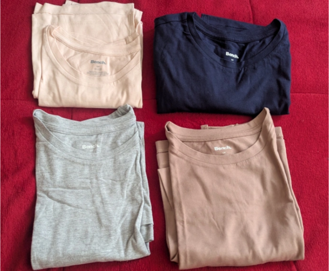 Bundle of Four Bench T-shirts - size S