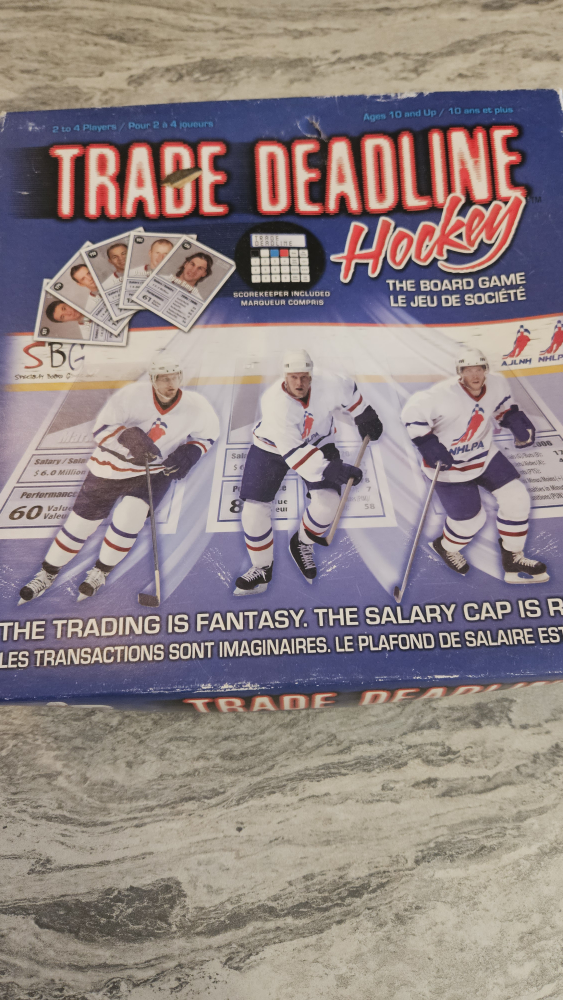 Trade Deadline Hockey Board Game