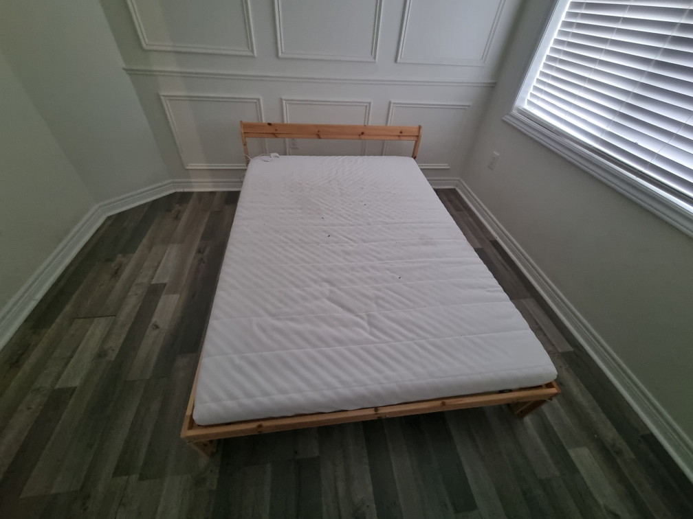 IKEA MALM Bed Frame with Mattress