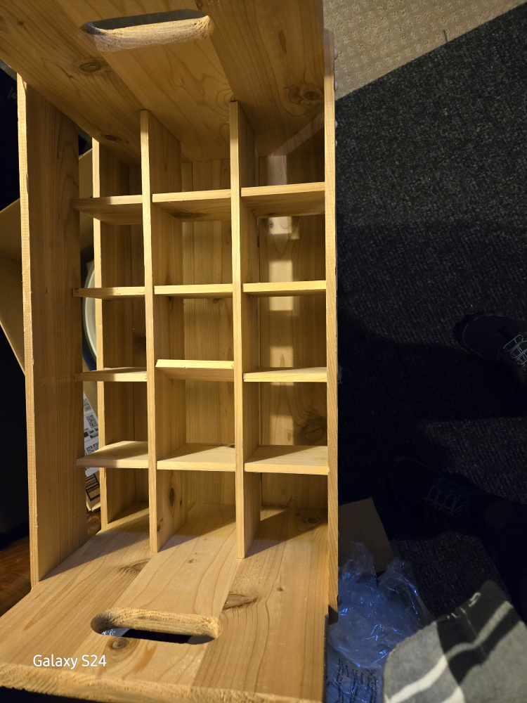 Wooden Wine Crate