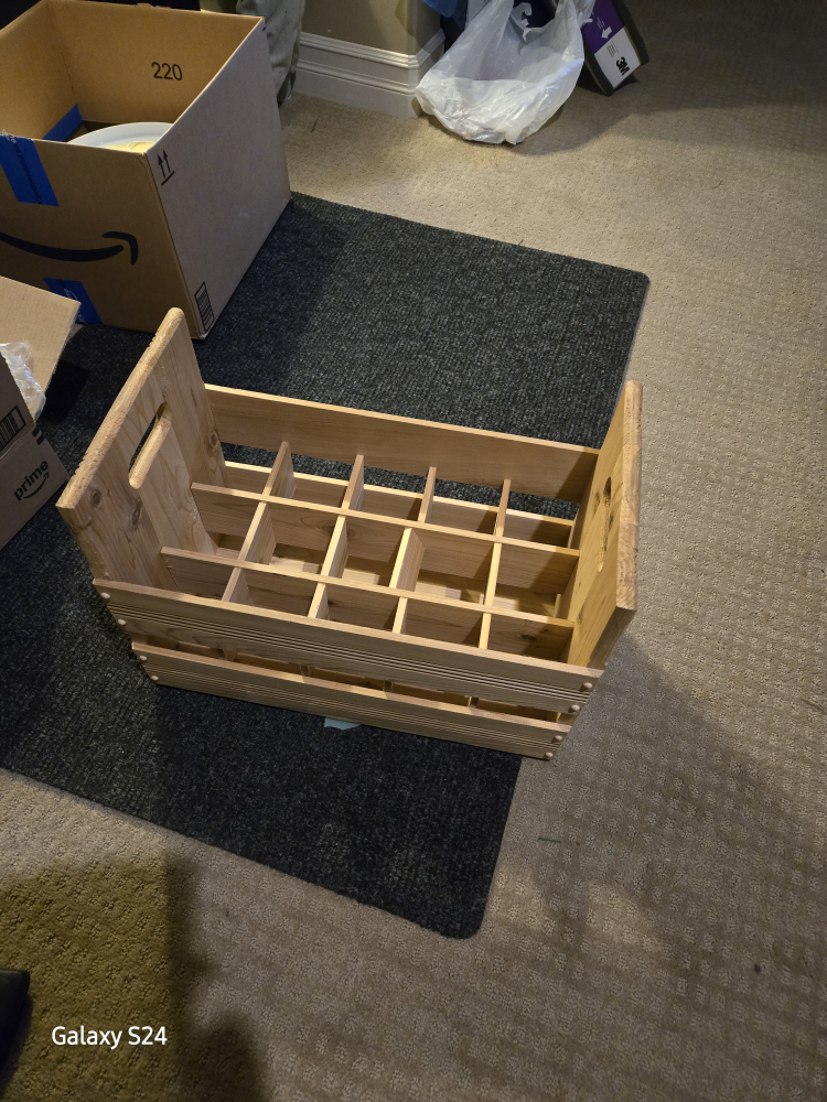 Wooden Wine Crate - photo 3