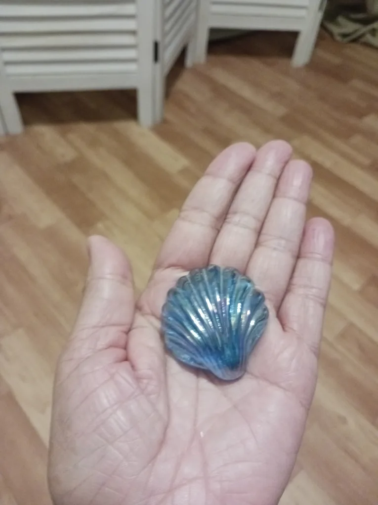 Blue Glass Sea Life Ornament Set image indicator(3)