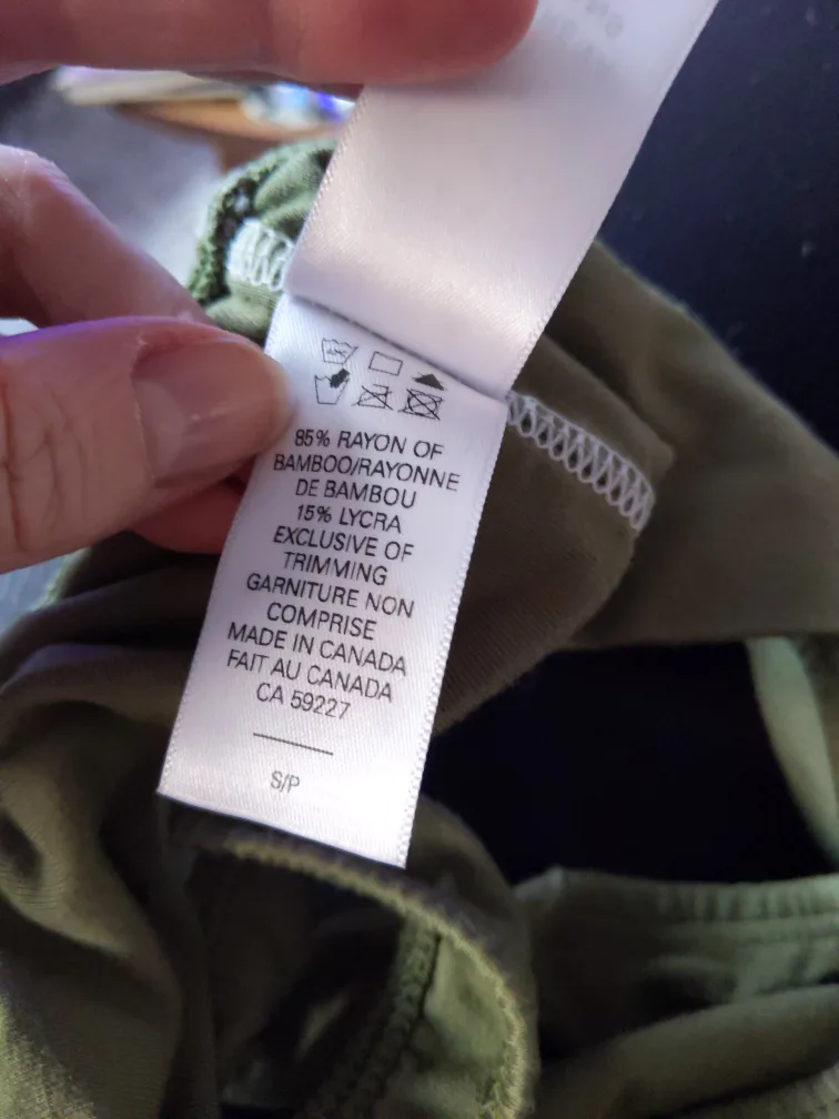 Mary Young x Karena Evans Bamboo Sports Bra/Bamboo workout top image indicator(3)