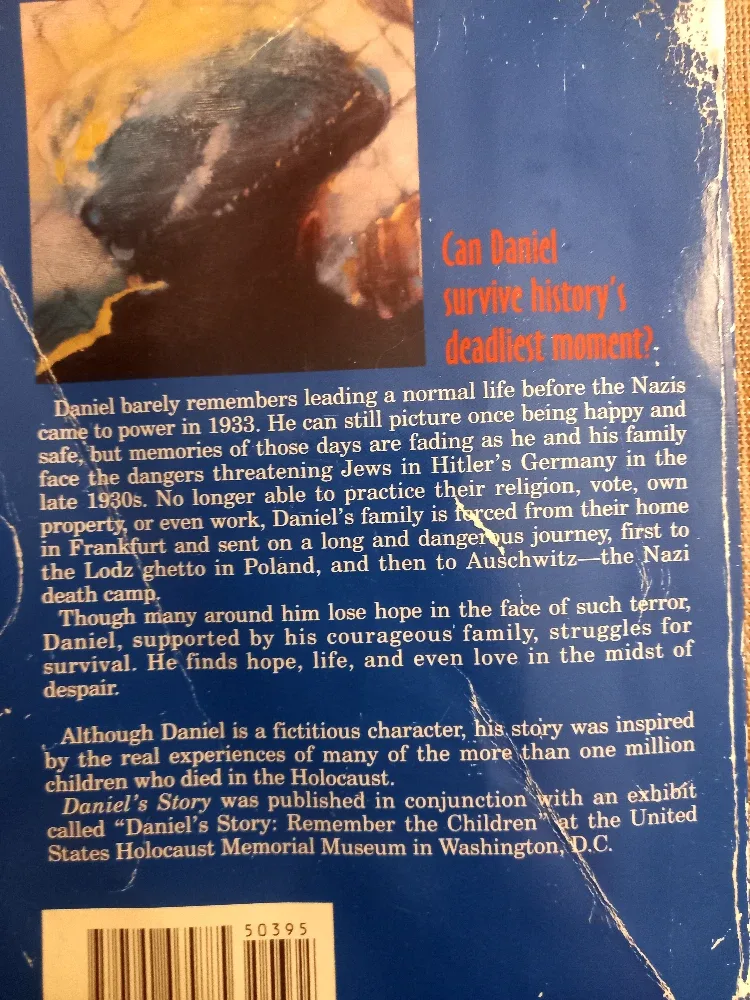 Daniel's Story by Carol Matas #freecycle 🏈 image indicator(2)