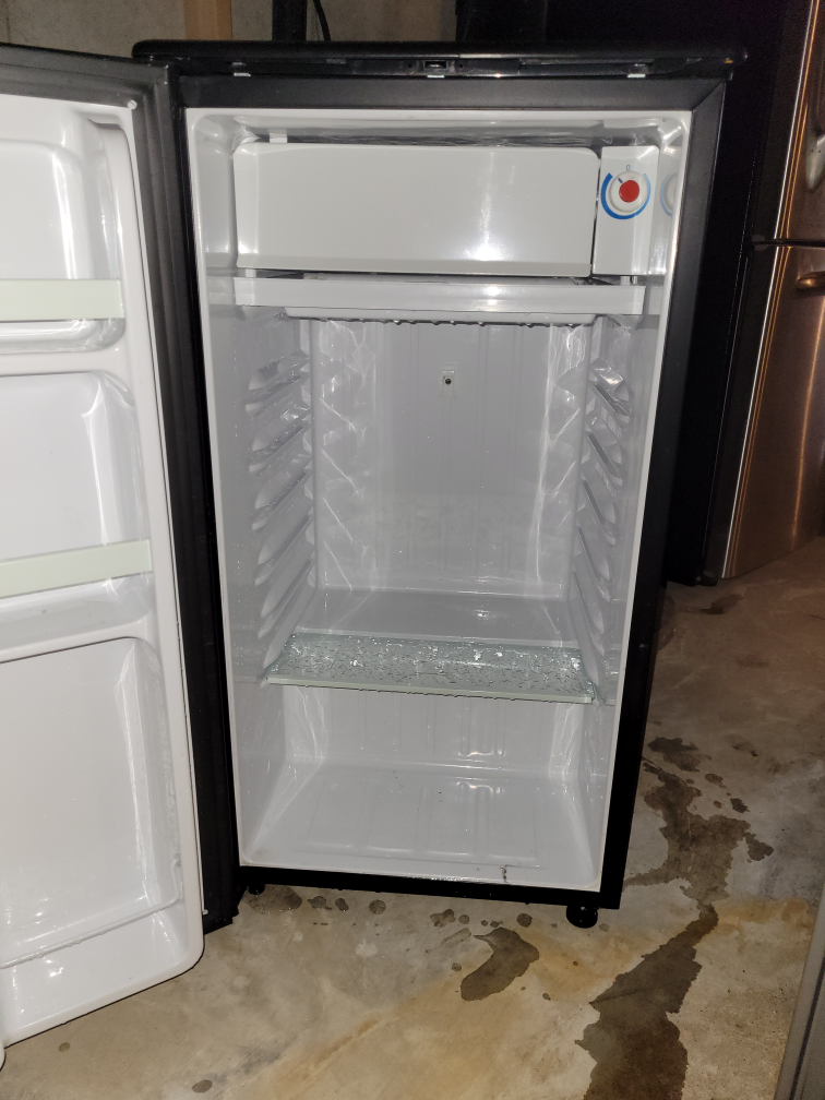Used Compact Refrigerator - Needs Repair - photo 2