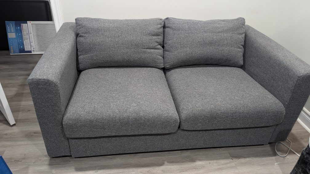 IKEA loveseat with machine washable covers