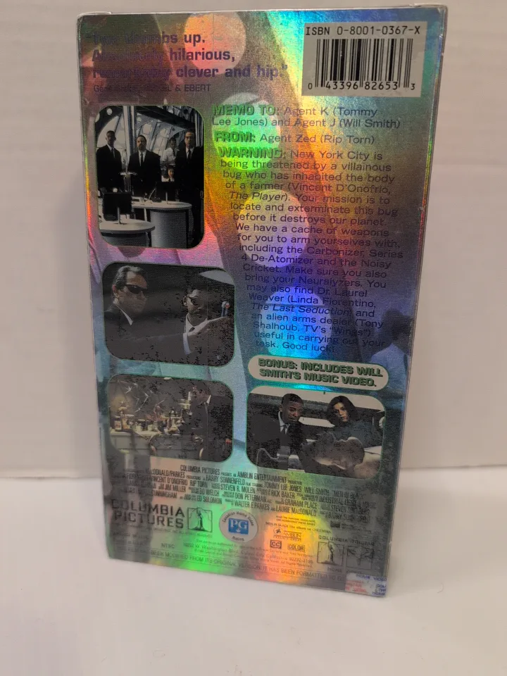 Men in Black VHS Tape - New and Sealed image indicator(3)