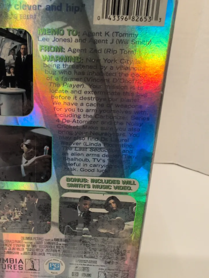 Men in Black VHS Tape - New and Sealed image indicator(7)