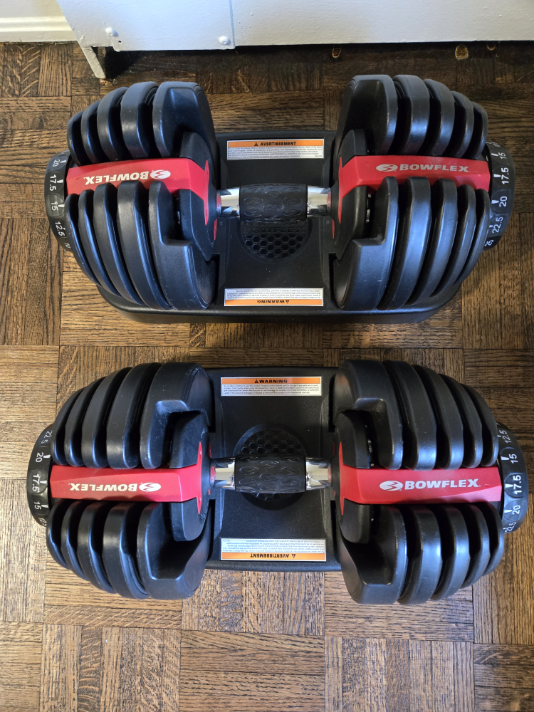 Bowflex SelectTech 552 Adjustable Dumbbells - Pair