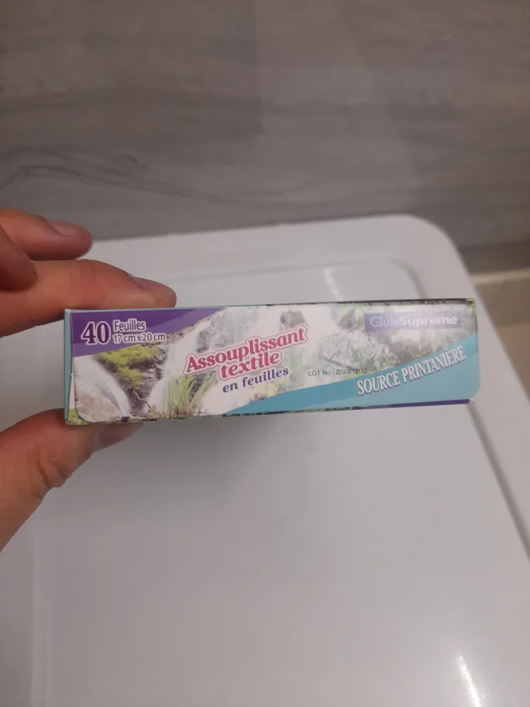 Club Supreme Fabric Softener Sheets - Natural Spring #Freecycle image indicator(3)