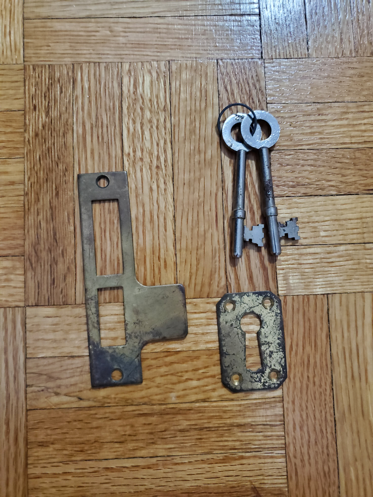 Antique Nautical Door Knob and Lock Set - photo 5