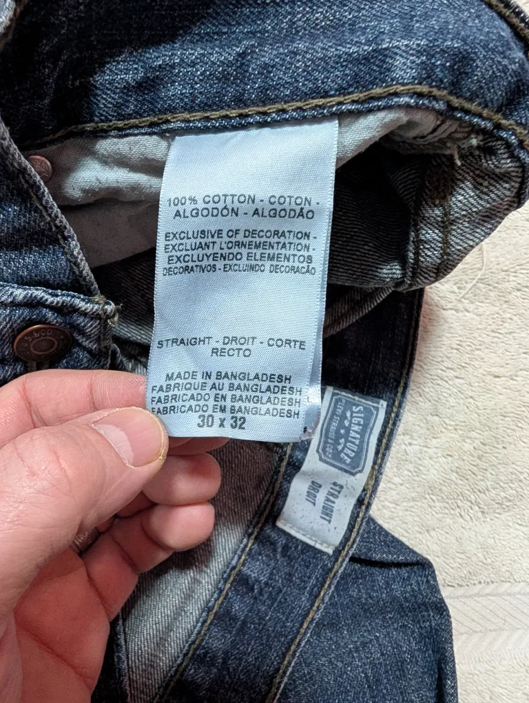 Levi's Signature Straight Jeans - 30x32 image indicator(4)