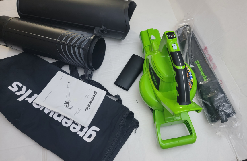 Greenworks 40V Cordless Blower Vacuum, 185 MPH (Tool Only) - photo 2