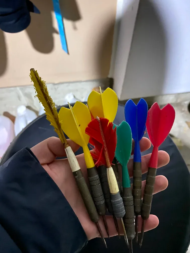 🎯Metal Needle Darts #thrifty image indicator(2)