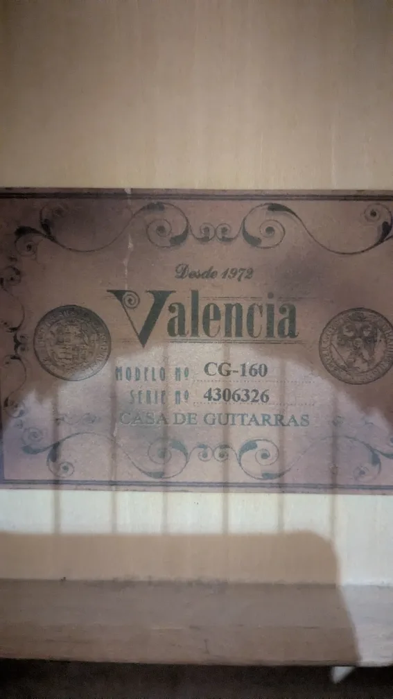 Valencia CG-160 Classical Guitar image indicator(4)