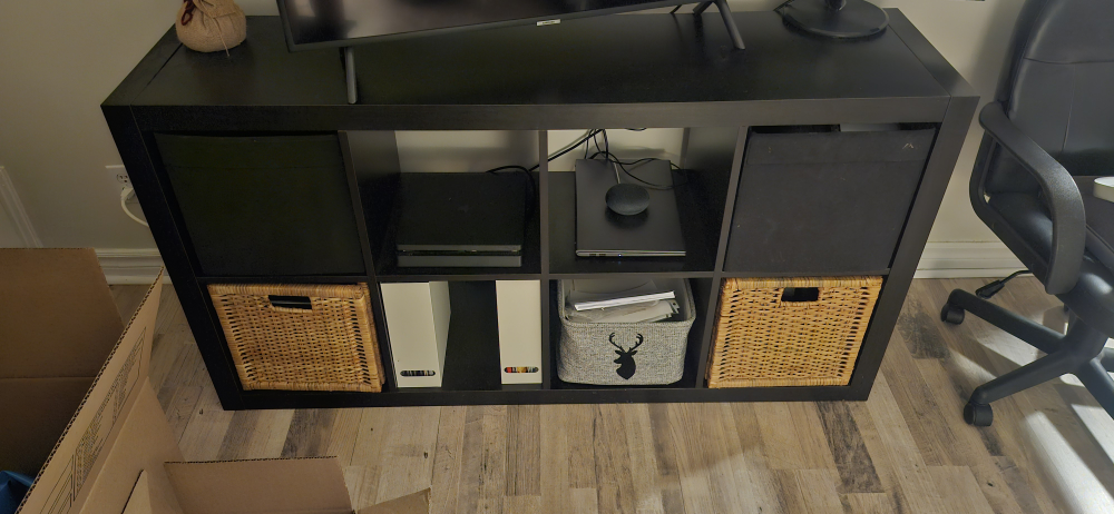 IKEA KALLAX Shelving Unit - Black