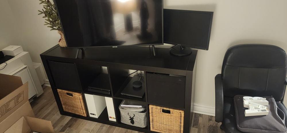 IKEA KALLAX Shelving Unit - Black - photo 2