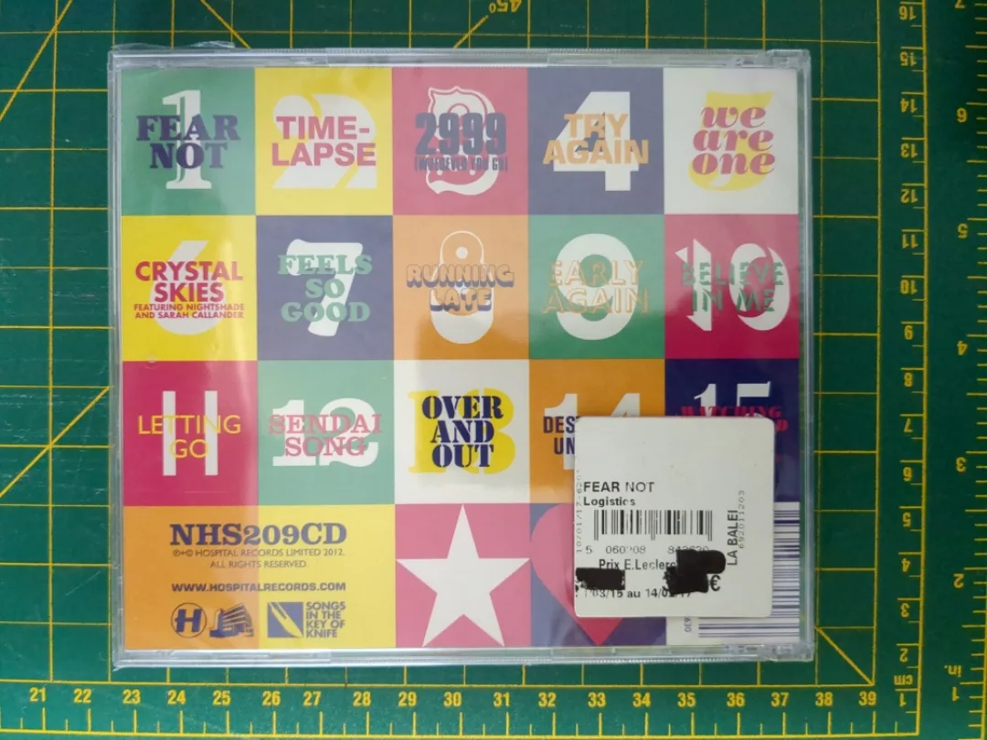 Logistics - Fear Not CD image indicator(2)