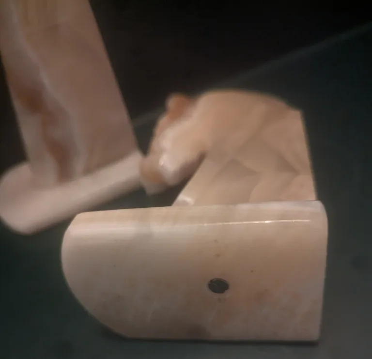 Donkey heads book shelves in genuine marble image indicator(4)