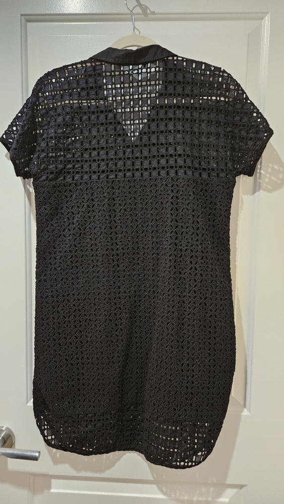 Black Crochet Dress - photo 5
