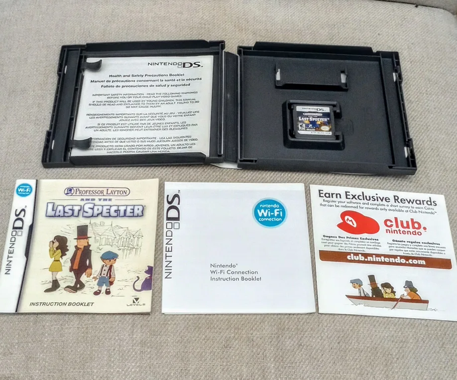 Professor Layton and The Last Spector, DS game image indicator(3)